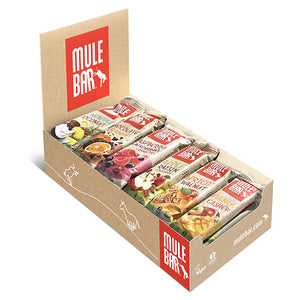 Boîte 30 barres énergétiques Mulebar 40g mixées (6 parfums x 5 barres)