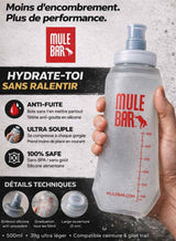 Argumentaire Gourde souple en Silicone Mulebar 500ml