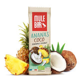 Barre énergétique bio et vegan Mulebar ananas coco baies de goji
