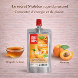 Ingrédients compote énergétique Mulebar abricot