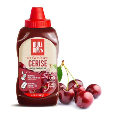 Ecorecharge de gel énergétique Mulebar Cerise